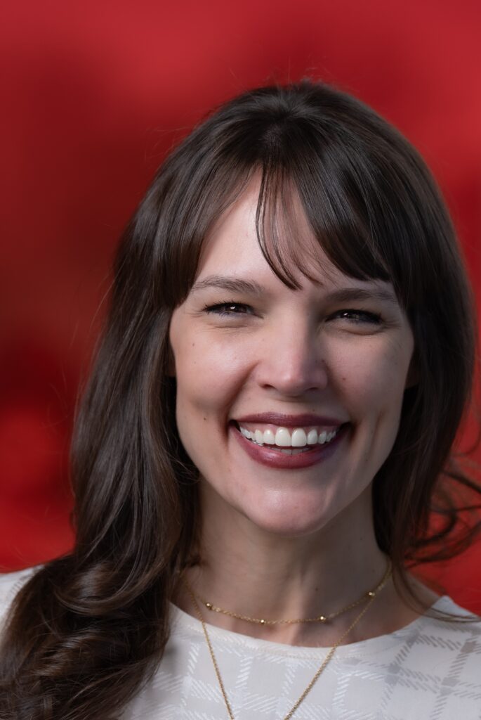 Headshot of Dr. Allison Fleetwood, theater teacher, professional development, creative teaching strategies, arts intregration